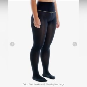Sheertex Classic Semi-Opaque Rip-resistant Tights - Large